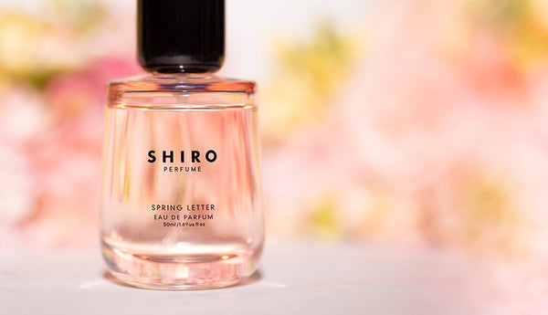 SHIRO SPICE OFLIFE 、SPRING LETTER The limited-edition perfume, Spring Letter, with its fresh cherry