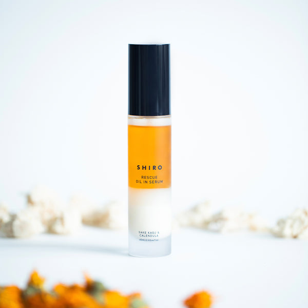 SAKE KASU & CALENDULA OIL IN SERUM – SHIRO UK Online Store