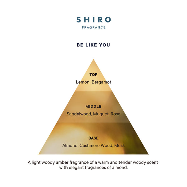 BE LIKE YOU EAU DE PARFUM (BOXLESS) – SHIRO CO., LTD.