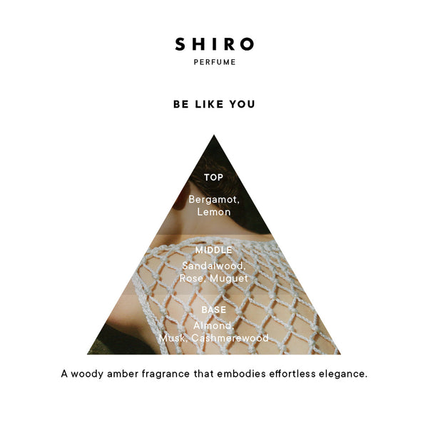 BE LIKE YOU EAU DE PARFUM (100mL/50mL) – SHIRO UK Online Store
