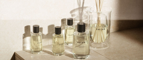 NEW ARRIVAL: BROADER LINEUP OF THE SHIRO PERFUME COLLECTION