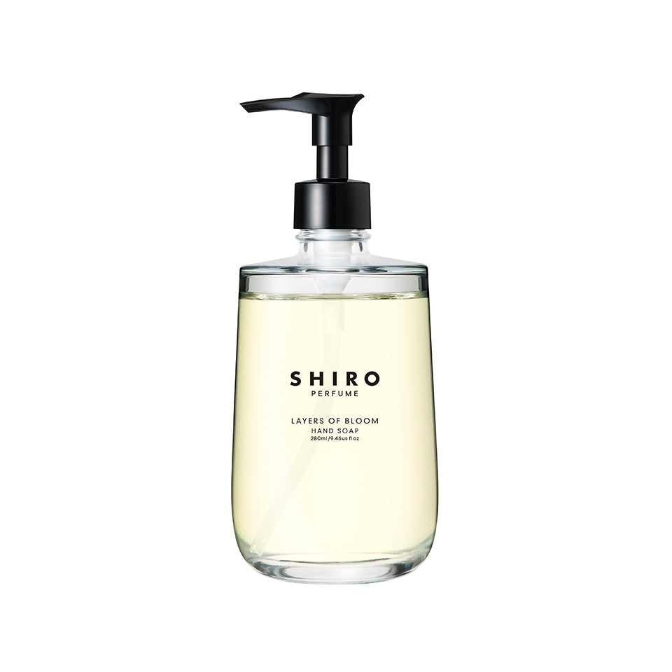 衛生日用品 SHIRO LAYERS OF BLOOM HAND SOAP 280ml LAYERS OF BLOOM HAND SOAP – SHIRO UK Online Store