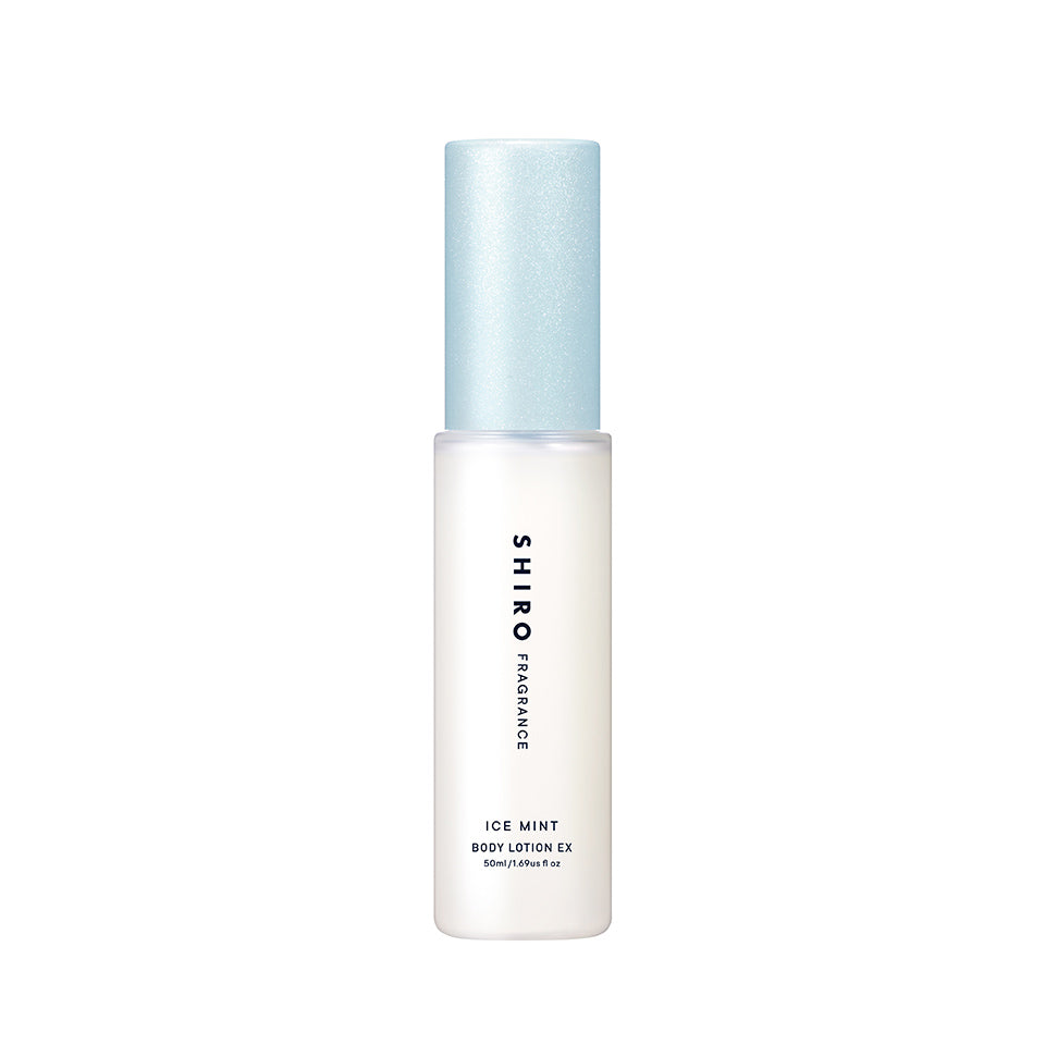 SHIRO ICE MINT ボディローション EX 50ml ICE MINT BODY LOTION EXTRA COOL – SHIRO UK Online Store