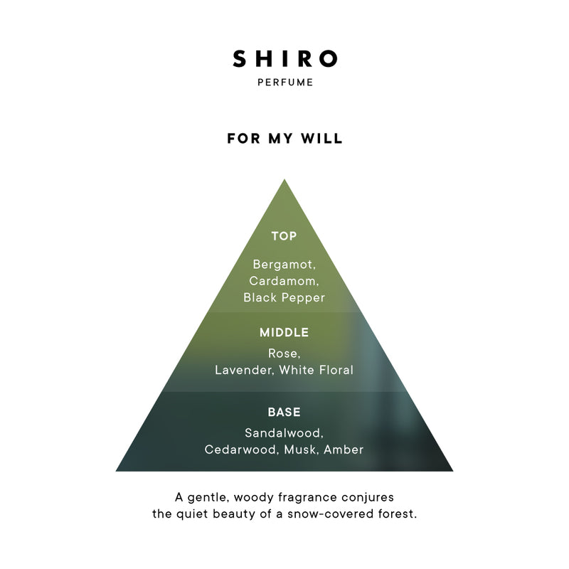 FOR MY WILL EAU DE PARFUM