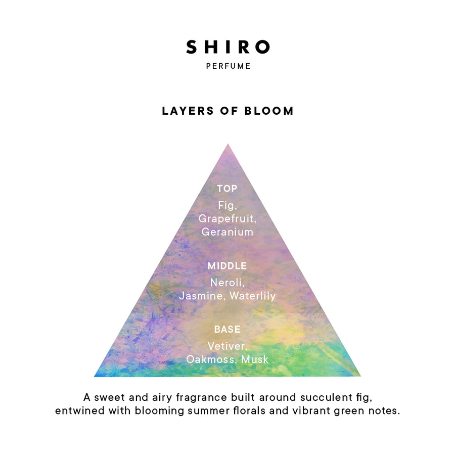 香水(女性用) SHIRO LAYERS OF BLOOM Eau de Parfum 50ml SHIRO | LAYERS OF BLOOM Eau de Parfum 50ml ‼️‼️数量限定