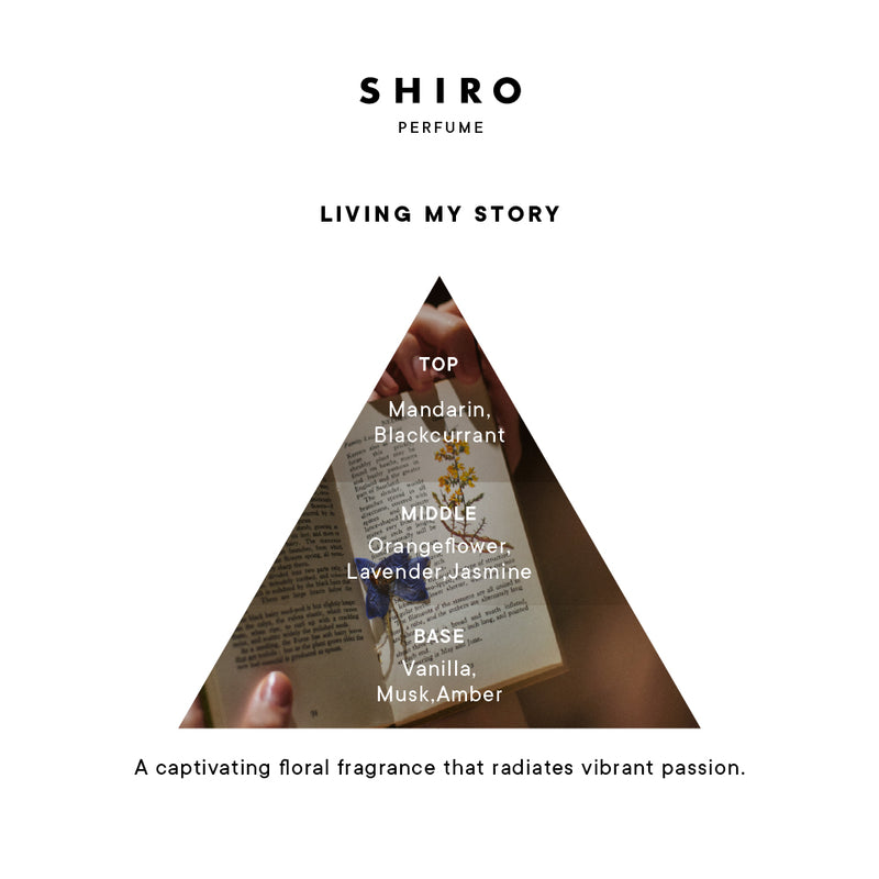 LIVING MY STORY EAU DE PARFUM (100mL/50mL)